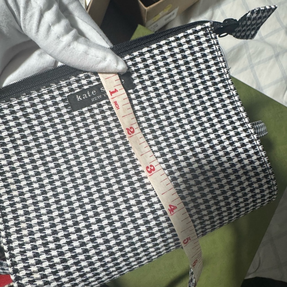 Kate Spade Houndstooth Tote and Pouch Set - Picture 7 of 9